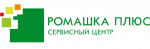 Логотип cервисного центра Ромашка Плюс